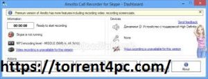 Amolto Call Recorder for Skype 3.22.0.0 Crack + Full Version 2022