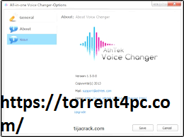 All-In-One Voice Changer 1.5 Crack With License Key 2022